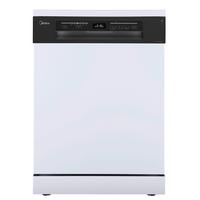 Geschirrspüler Mdwef1235ww - Schwarz/Weiß, Basics, Kunststoff (59,8/84,5/60cm) - Midea