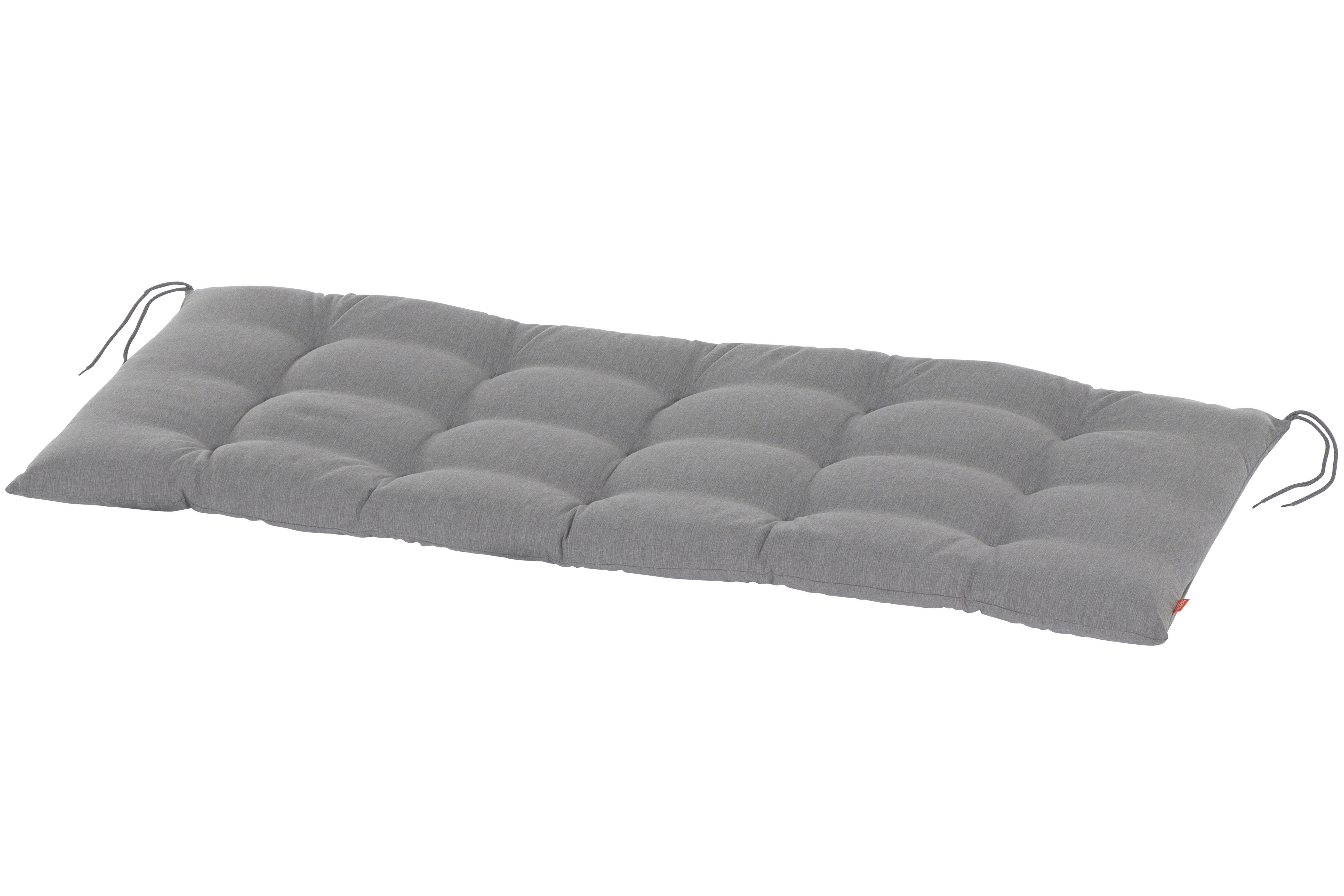 Bankauflage N42015 - Silberfarben, KONVENTIONELL, Textil (48/6/140cm) - Siena Garden