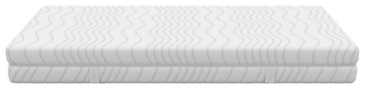 Komfortschaummatratze Cloudy 80x200 cm H2 H: 24 cm - Weiß, Textil (80/200cm) - Primatex Deluxe