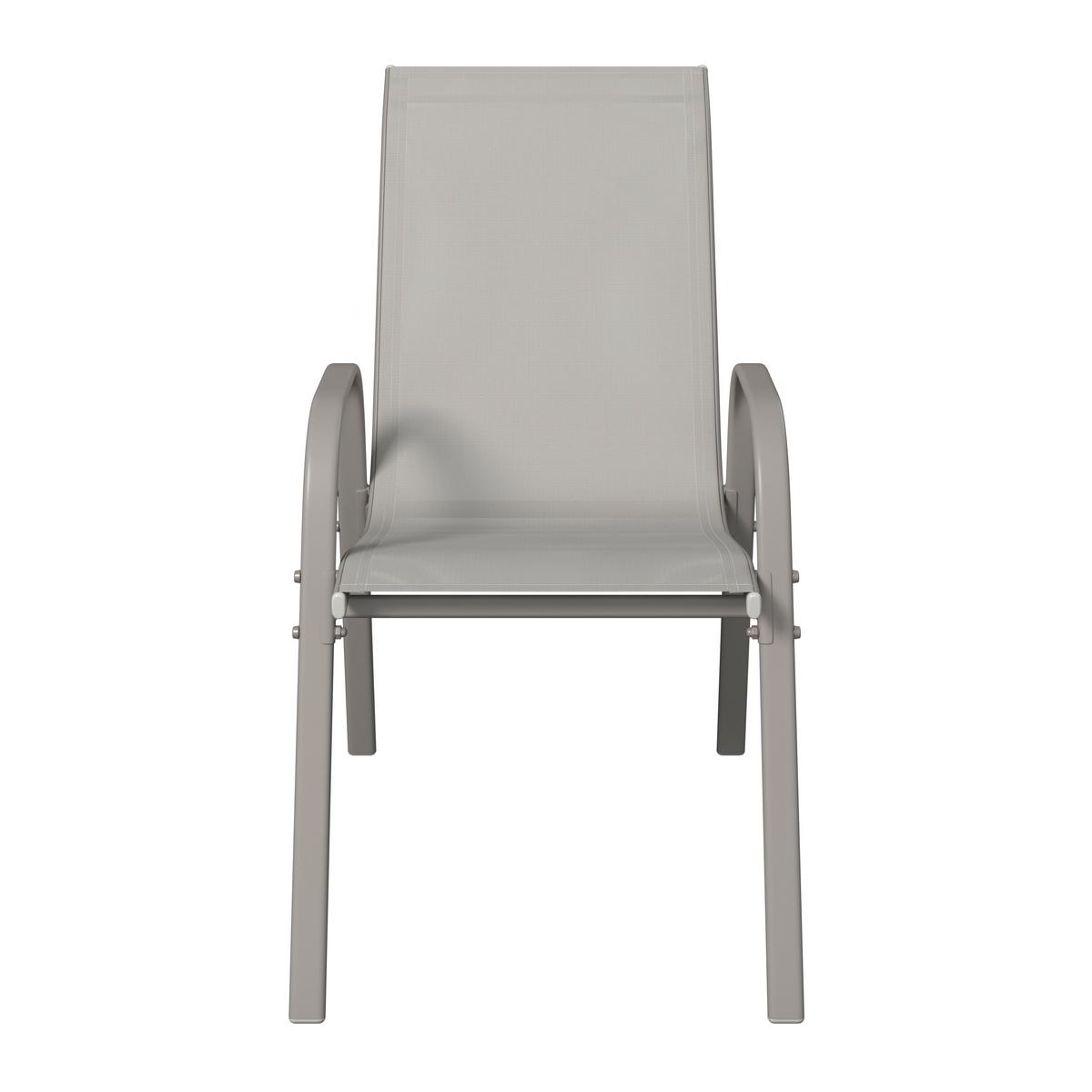 Gartenset Barcelona - Beige, MODERN, Glas/Textil (150/73/80cm) - Beldano