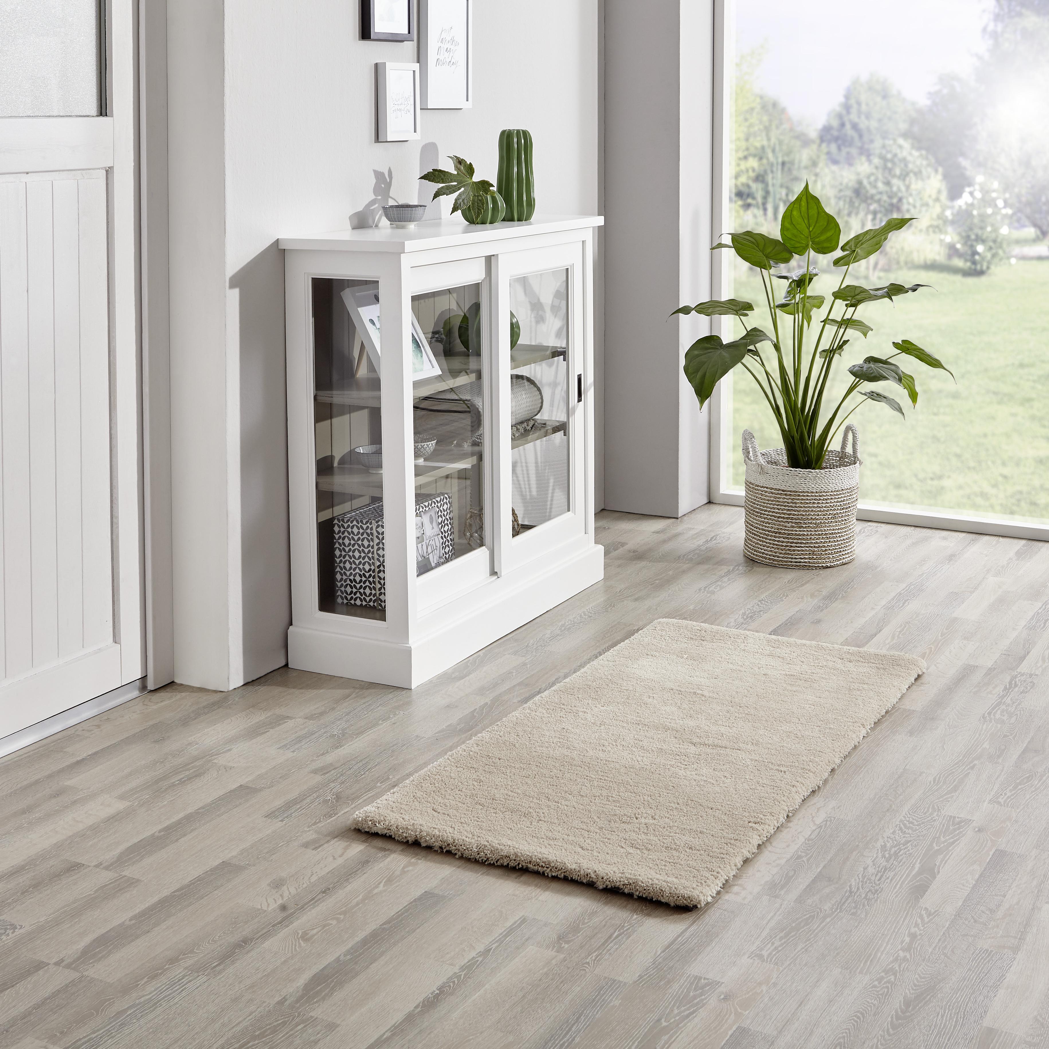 Hochflorteppich Beige Relaxx 130x190 cm - Beige, KONVENTIONELL, Textil (130/190cm) - Esprit