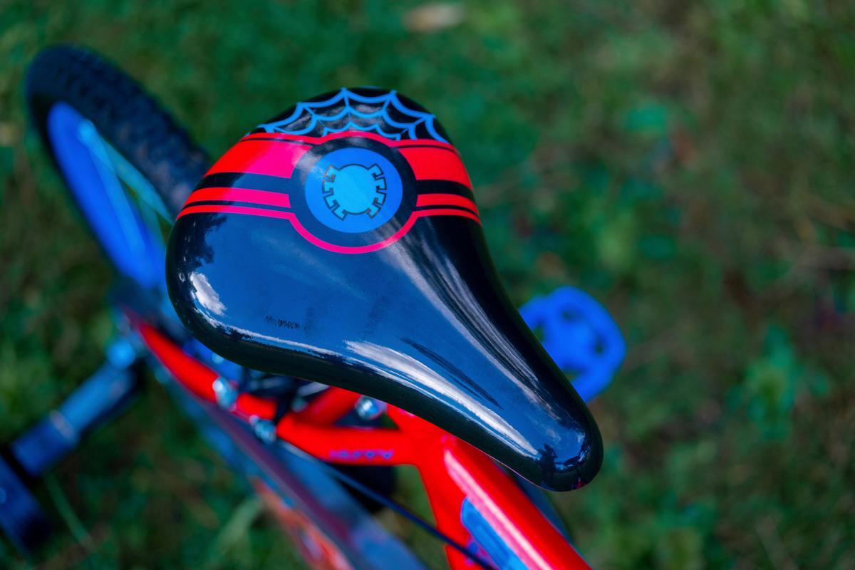Kinderfahrrad Huffy Spider-Man 16in Bike - Blau/Rot, Basics, Metall (54/86/112cm)