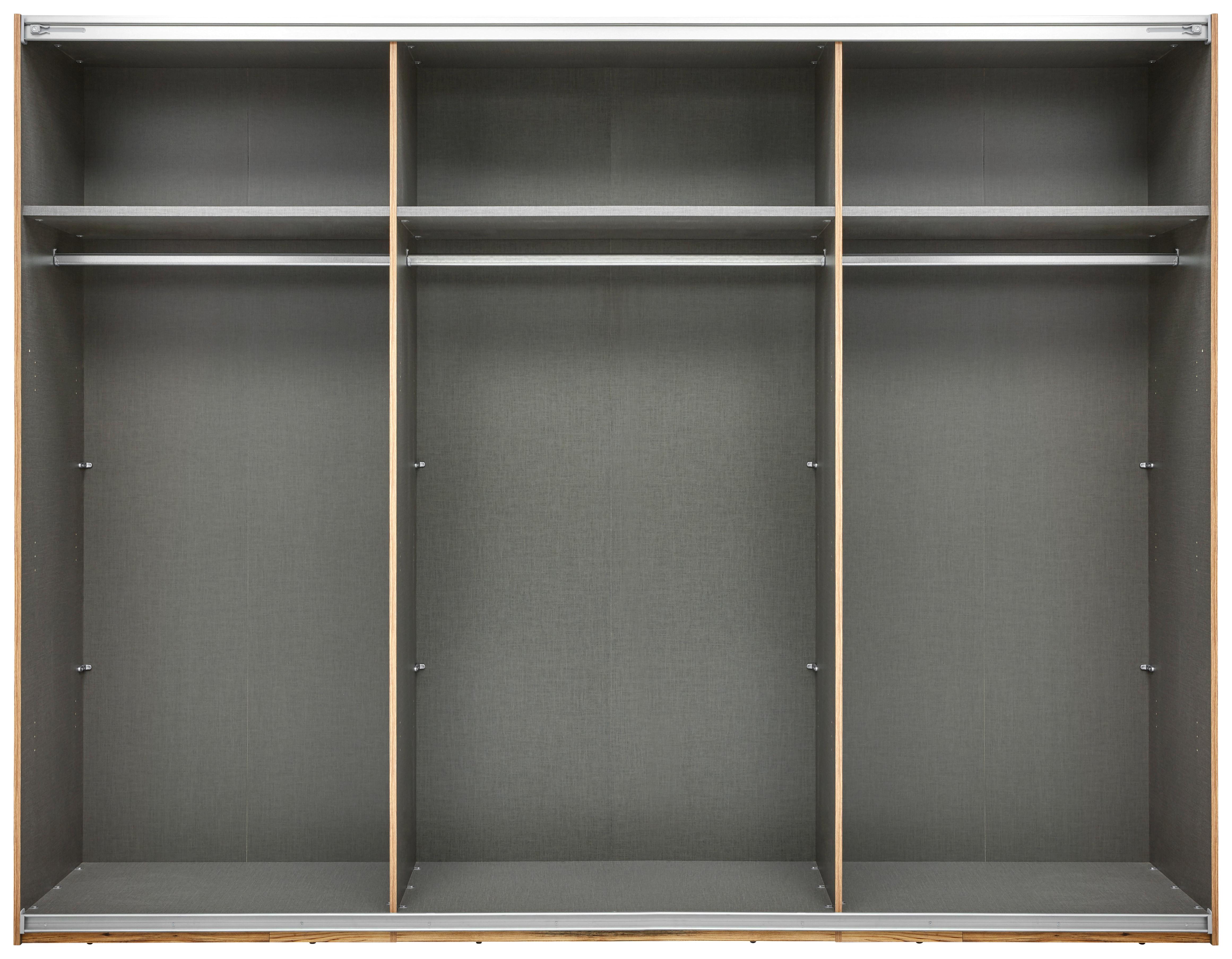 Schwebetürenschrank 270cm Alicante, Alpinlook/betonoxid