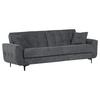 Schlafsofa Morton - Anthrazit/Schwarz, KONVENTIONELL, Textil (230/84/95cm) - Livetastic