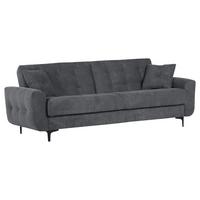 Schlafsofa Morton - Anthrazit/Schwarz, KONVENTIONELL, Textil (230/84/95cm) - Livetastic