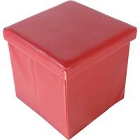 Sitzwürfel Storecube - Rot, Basics, Kunststoff (38/38/38cm) - Echtwerk