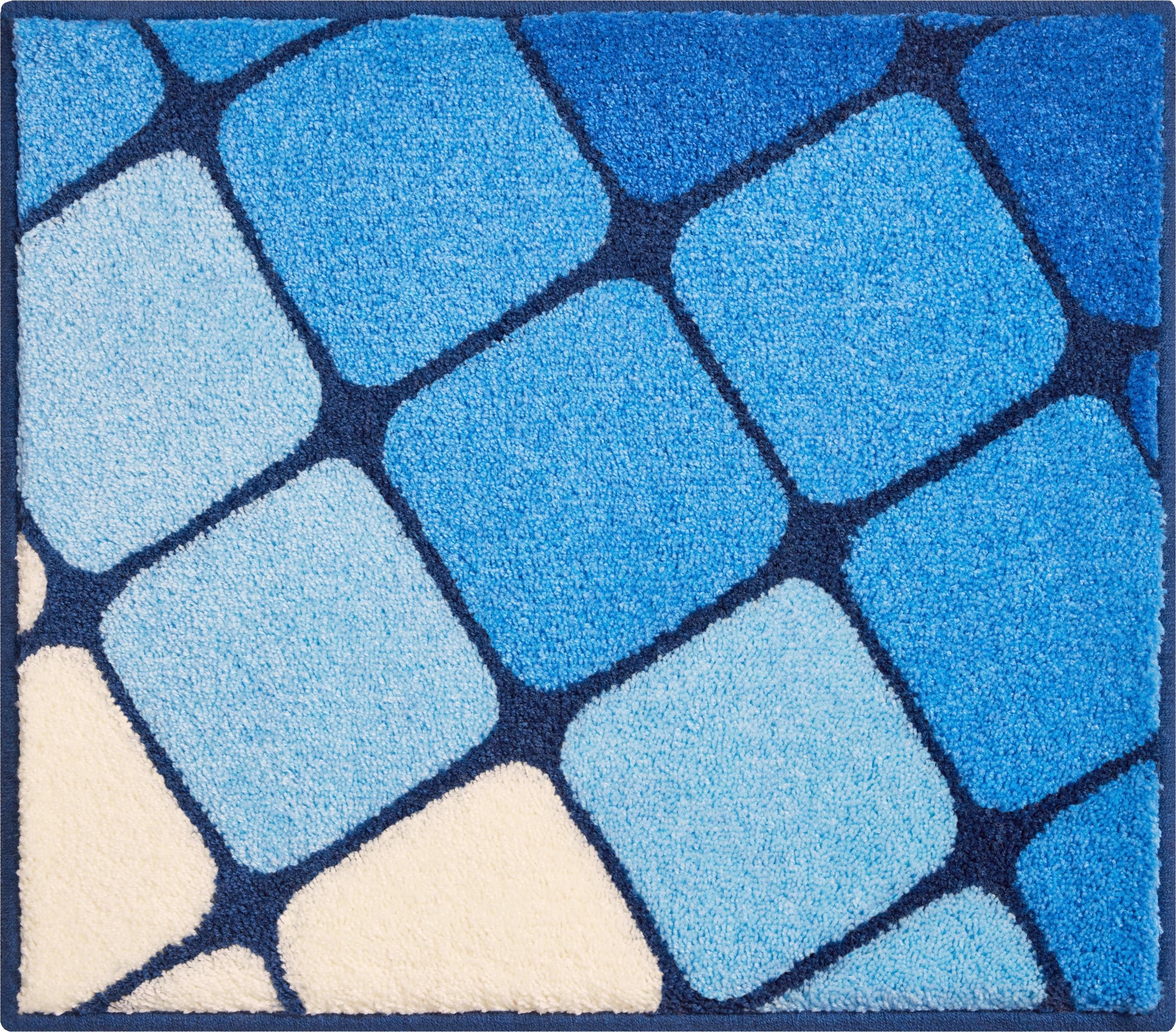 KOBERČEK DO KÚPEĽNE B4560-076001132 - modrá, Basics, textil (50/60cm) - Grund