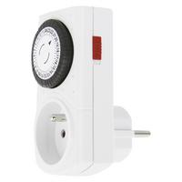 ČASOVÝ SPÍNAČ ERNY - bílá, Design, plast (7/11/6.5cm)