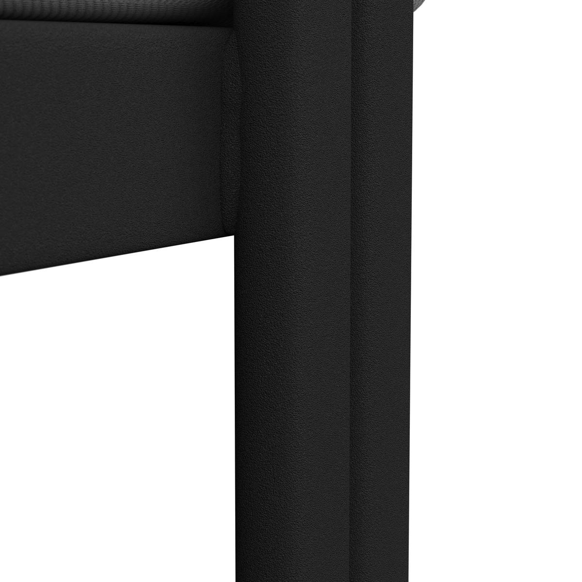 TERASOVÁ SEDACIA SÚPRAVA CHERRY - čierna/svetlosivá, Modern, kov/textil (265/73,5/265cm) - Bessagi Garden