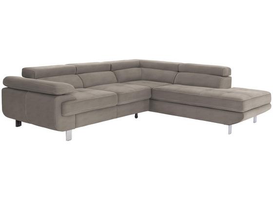 Wohnlandschaft in L-Form Savona 280x230 cm - Taupe, MODERN, Textil (280/230cm) - Ombra Wohnlandschaft in L-Form Savona 280x230 cm - Taupe, MODERN, Textil (280/230cm) - Ombra