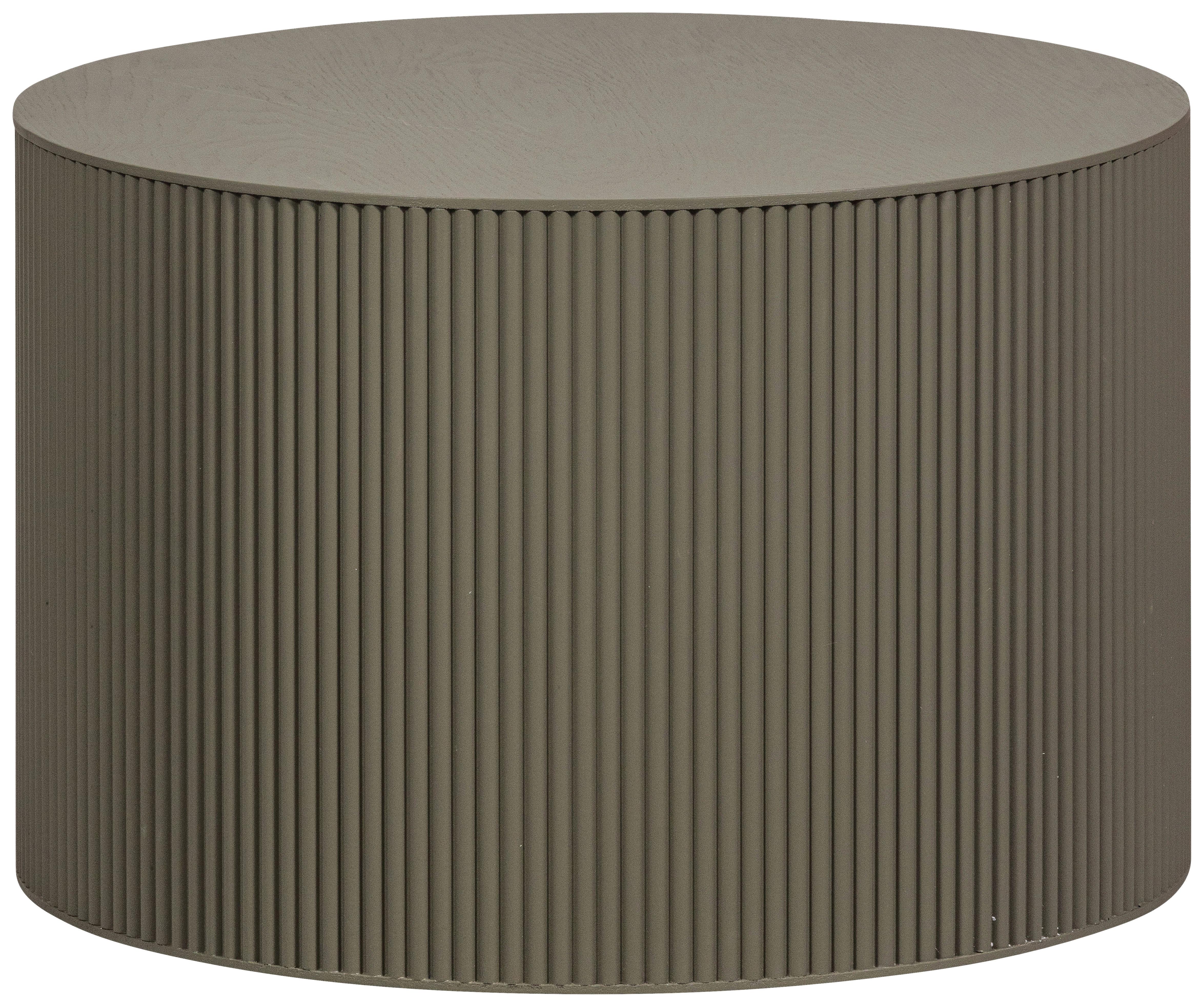 Beistelltisch Sanne Dunkelgrün D: 60 cm - Dunkelgrün, Design, Holzwerkstoff (60/60/40cm) - Livetastic