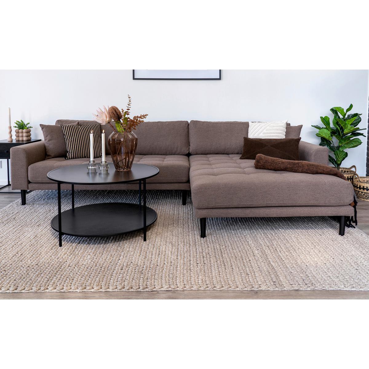 Couchtisch Vita Schwarz B: 80cm - Schwarz, Design, Holzwerkstoff (80/80/45cm) - MID.YOU