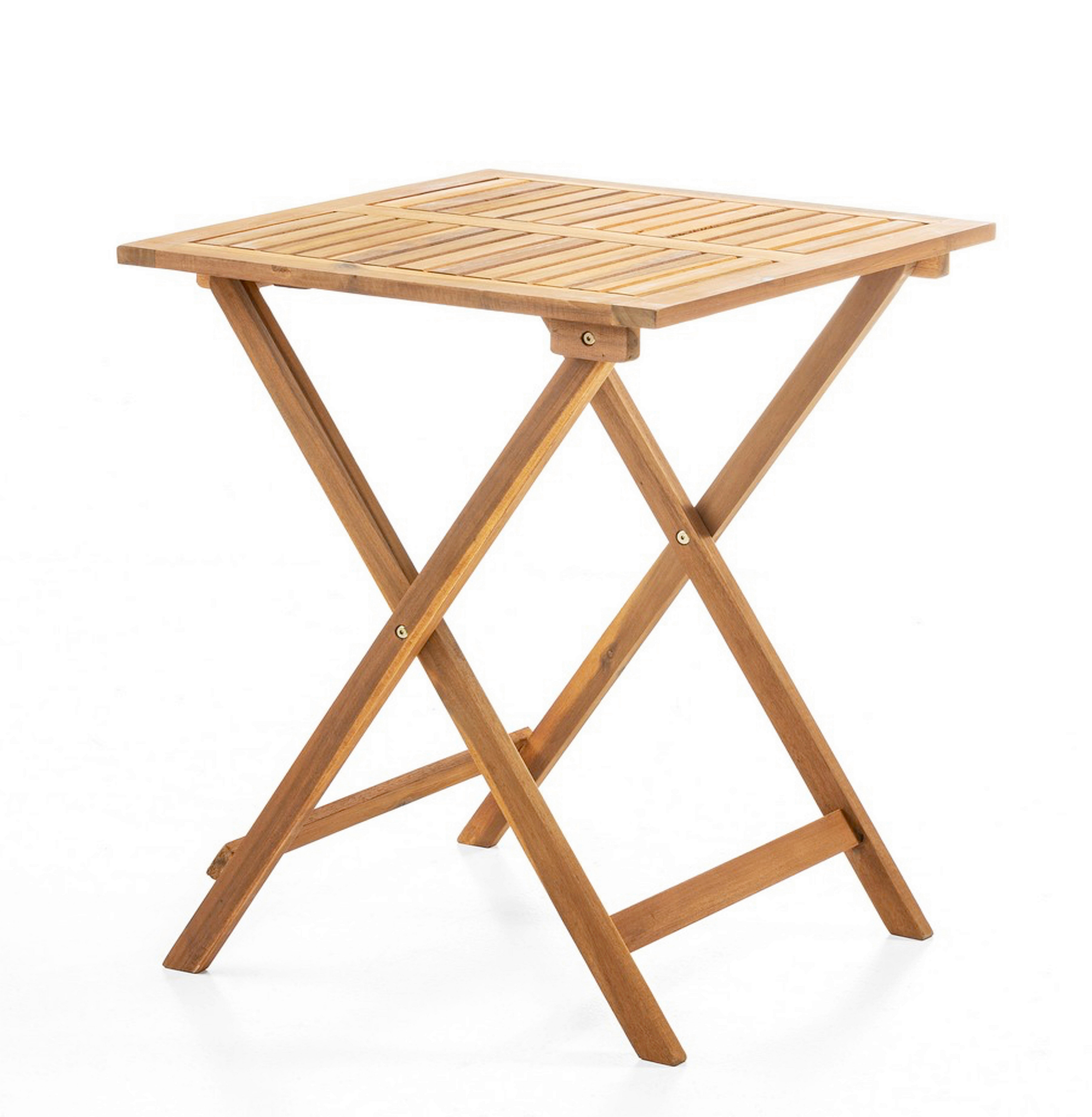 Gartentisch Ph-Aca-Gkt-58-Brown - Akaziefarben, Basics, Holz (58/58/74cm)