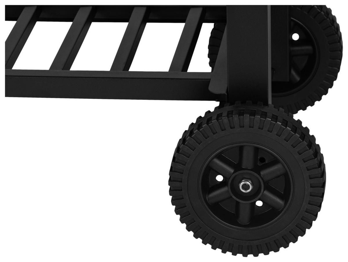 Faszenes Grill Blacky - fekete, Trend, műanyag/fém (109/54/104,5cm) - Homezone