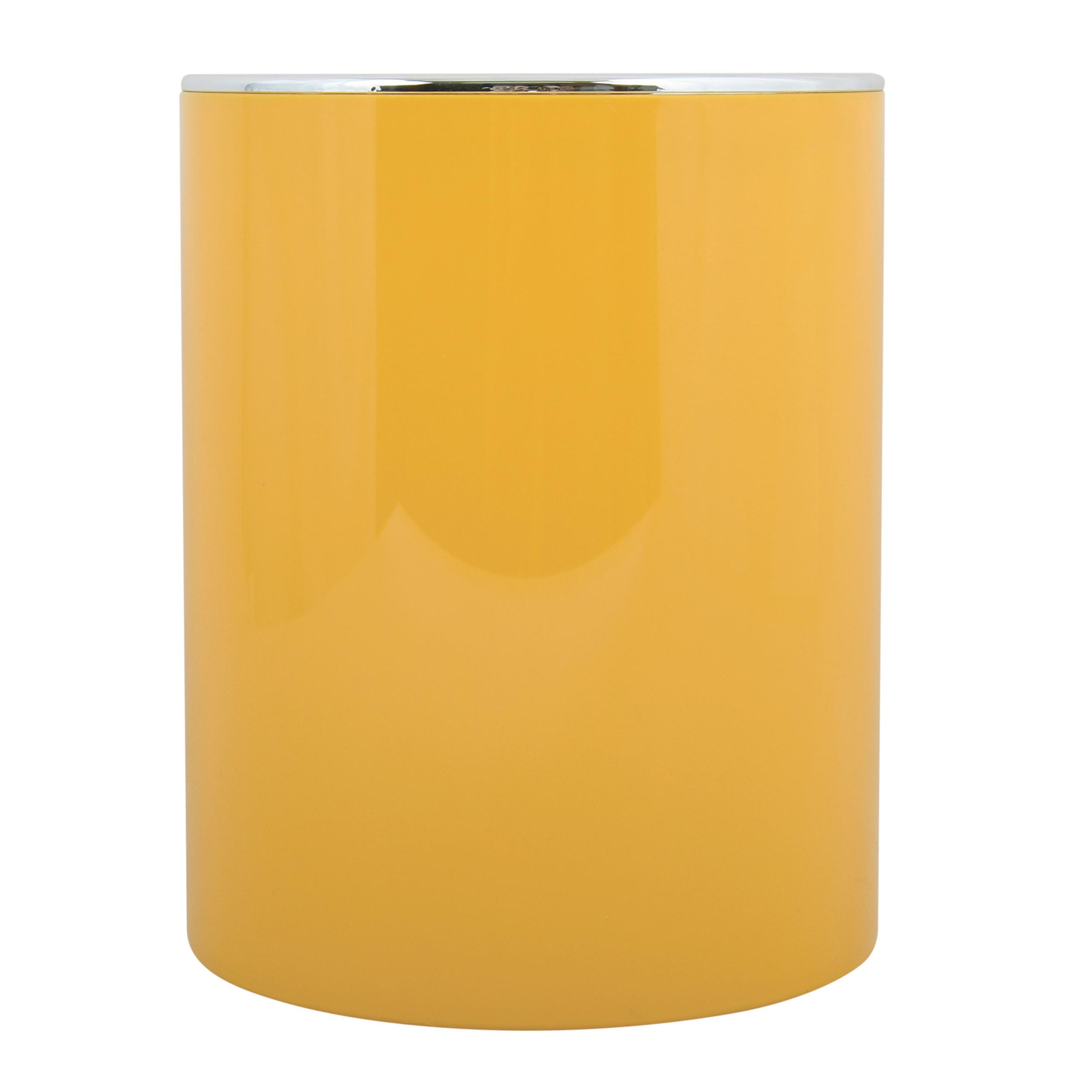 SCHWINGDECKELEIMER KAMAKA GELB - Gelb, Basics, Kunststoff (19/19/24.2cm) - MSV