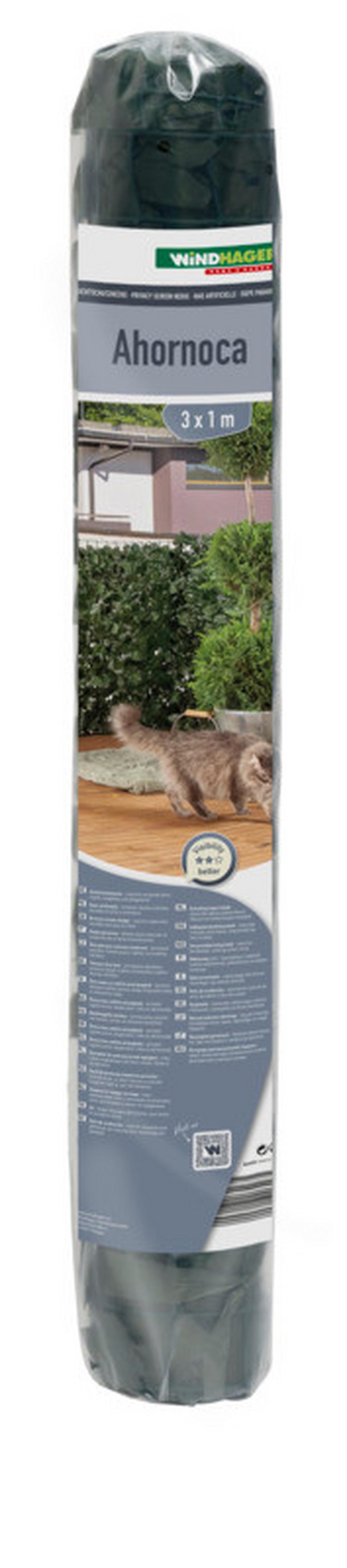 Sichtschutzhecke Ahornoca Grün H: 150 Cm - Grün, Basics, Kunststoff (300/150cm)