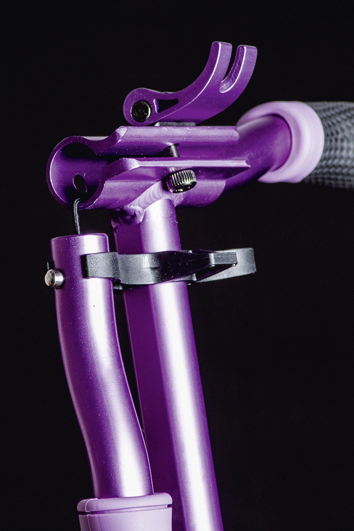 Scooter Six Degrees 510 Lila Ø 205 Mm, Klappbar - Lila, Basics, Metall (93,5/34,5/102cm)