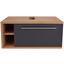 Waschtischunterschrank Opus Wtu - Eichefarben/Anthrazit, MODERN, Holzwerkstoff (90/40/53cm) Waschtischunterschrank Opus Wtu - Eichefarben/Anthrazit, MODERN, Holzwerkstoff (90/40/53cm)