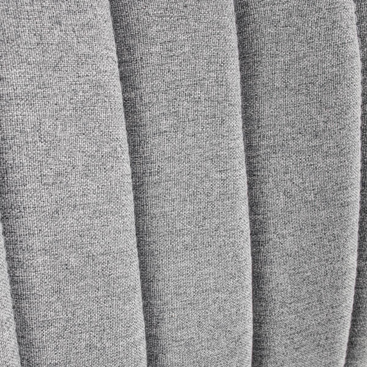 Otočná stolička TOM -CENOVÝ TRHÁK - čierna/sivá, Modern, kov/textil (55/79-89/56cm) - Based