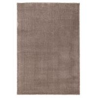 Hochflorteppich Royal Shaggy Hellbraun 65x130 cm - Hellbraun, Basics, Textil (65/130cm) - Novel
