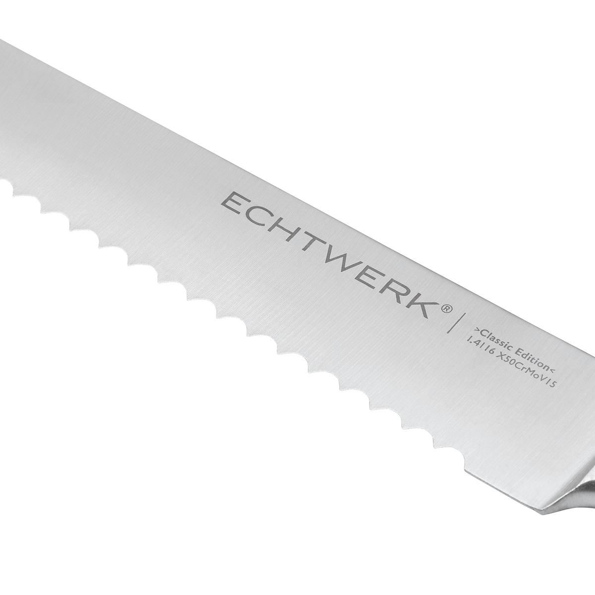 BROTMESSER ECHTWERK CLASSIC EDITION - MODERN, Metall (34cm) - Echtwerk