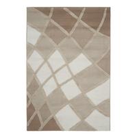 Hochflorteppich Beige Martha 120x170 cm - Beige, ROMANTIK / LANDHAUS, Textil (120/170cm) - James Wood