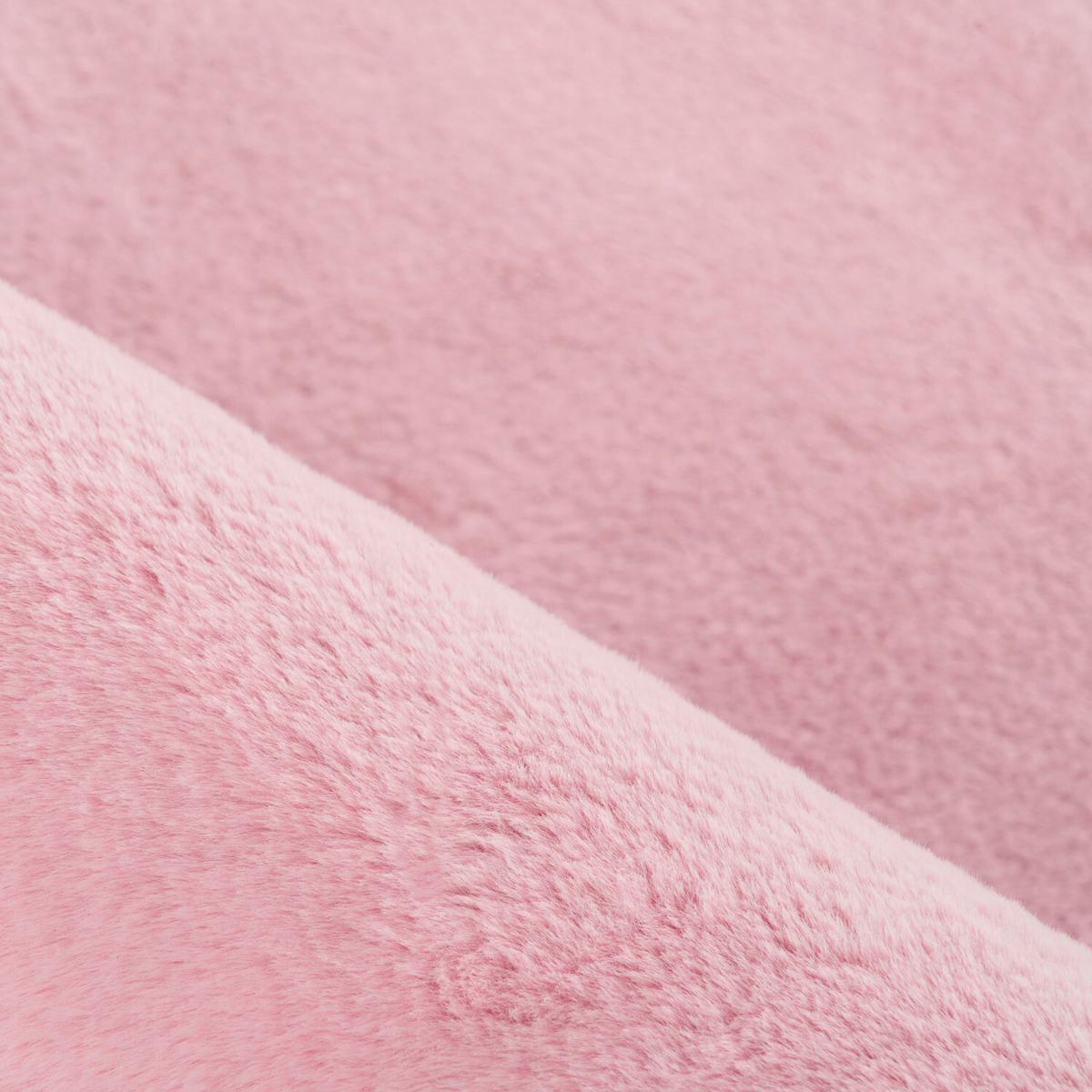 Hochflorteppich, Rosa, F: 20mm Pouffy - Rosa, Basics, Textil (120/170cm)