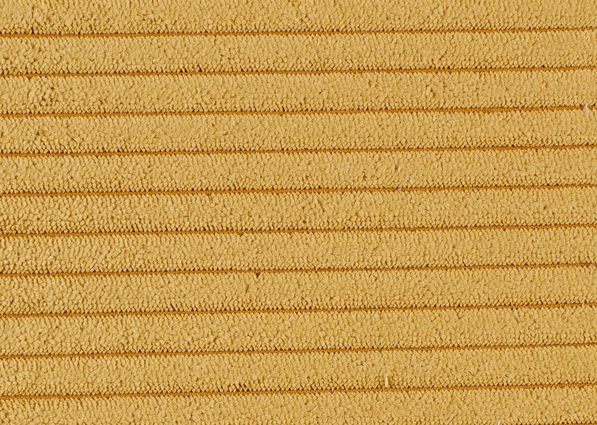 Ecksofa Maureen Gelb S: 318x197 Cm - Gelb/Schwarz, KONVENTIONELL, Textil (318/197cm) - MID.YOU