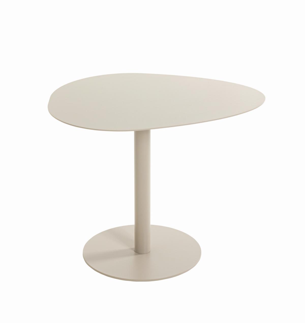 Odkládací stolek Enno 5, kašmírová - kašmírová, Trend, kov (51/42/41cm)