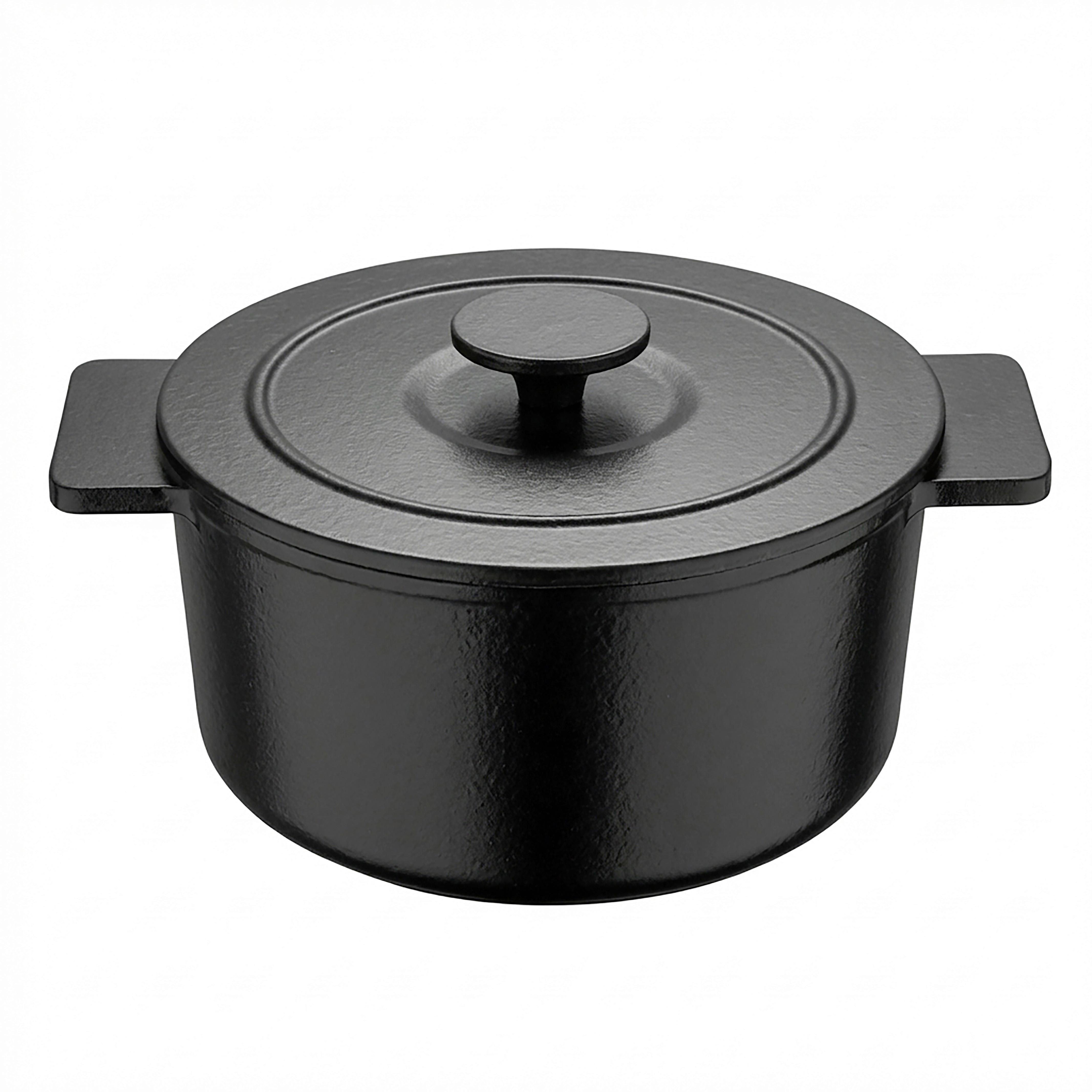 HRNEC IRONY - CA. 3L - černá, Konvenční, kov (21/10cm) - Gourmesto