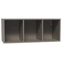 Wandregal Las Vegas Taupegrau B: 90 cm - Taupe, MODERN, Holzwerkstoff (90/36/37cm) - Vertico