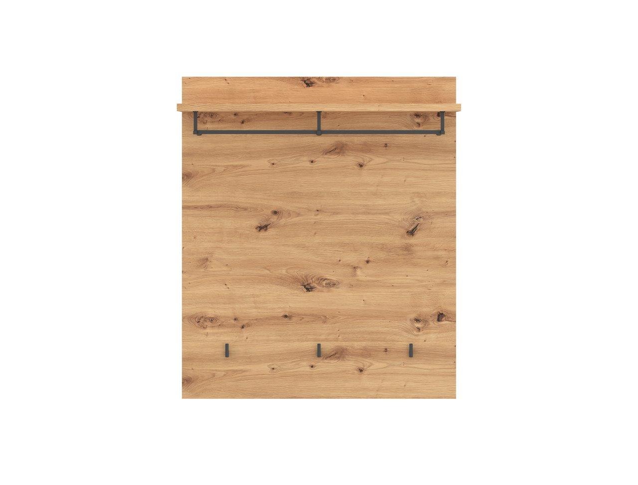 Garderobenpaneel Turino Eiche Artisan Dekor B: 86 cm