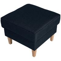 Hocker Lorris - Buchefarben/Dunkelblau, Design, Textil (53/45/53cm) - Max Winzer