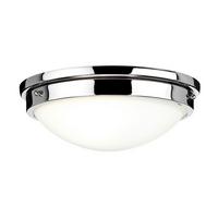 Deckenleuchte Fe-Gravity-F-Pc - Chromfarben, Basics, Glas/Metall (31.8/10.8 cm) - Elstead Lighting