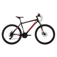 Mountainbike Hardtail 26 Zoll Sharp 21 Gänge - Schwarz, Basics, Metall (180/70/80cm) - KS Cycling