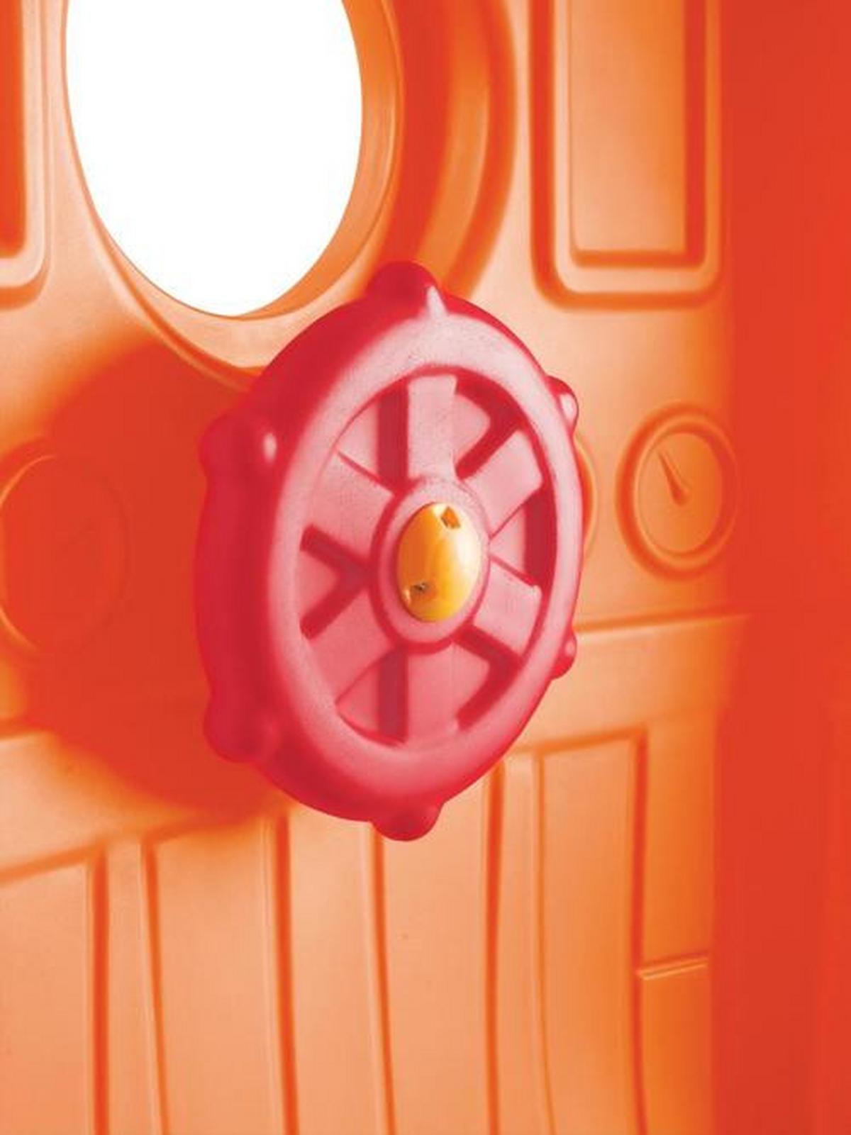 Spielturm Blau/Grün Bunt B: 178 cm 2-teilig - Blau/Grün, Basics, Kunststoff (348/177,8/232,4cm) - Ambia Garden