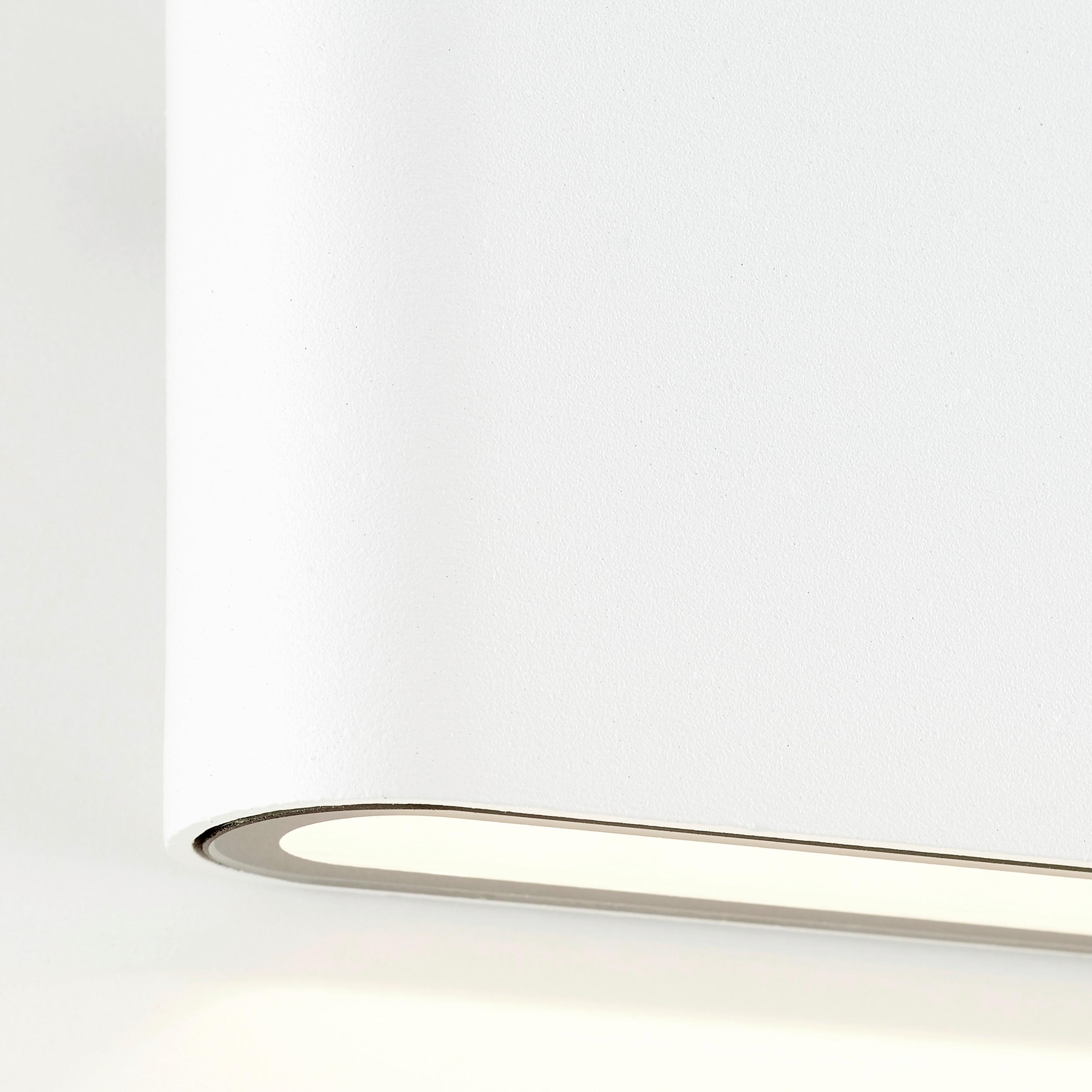 Außenwandleuchte G90972a05 Welbie - Weiß, Design, Glas/Metall (9/11,5/2,9cm) - Brilliant