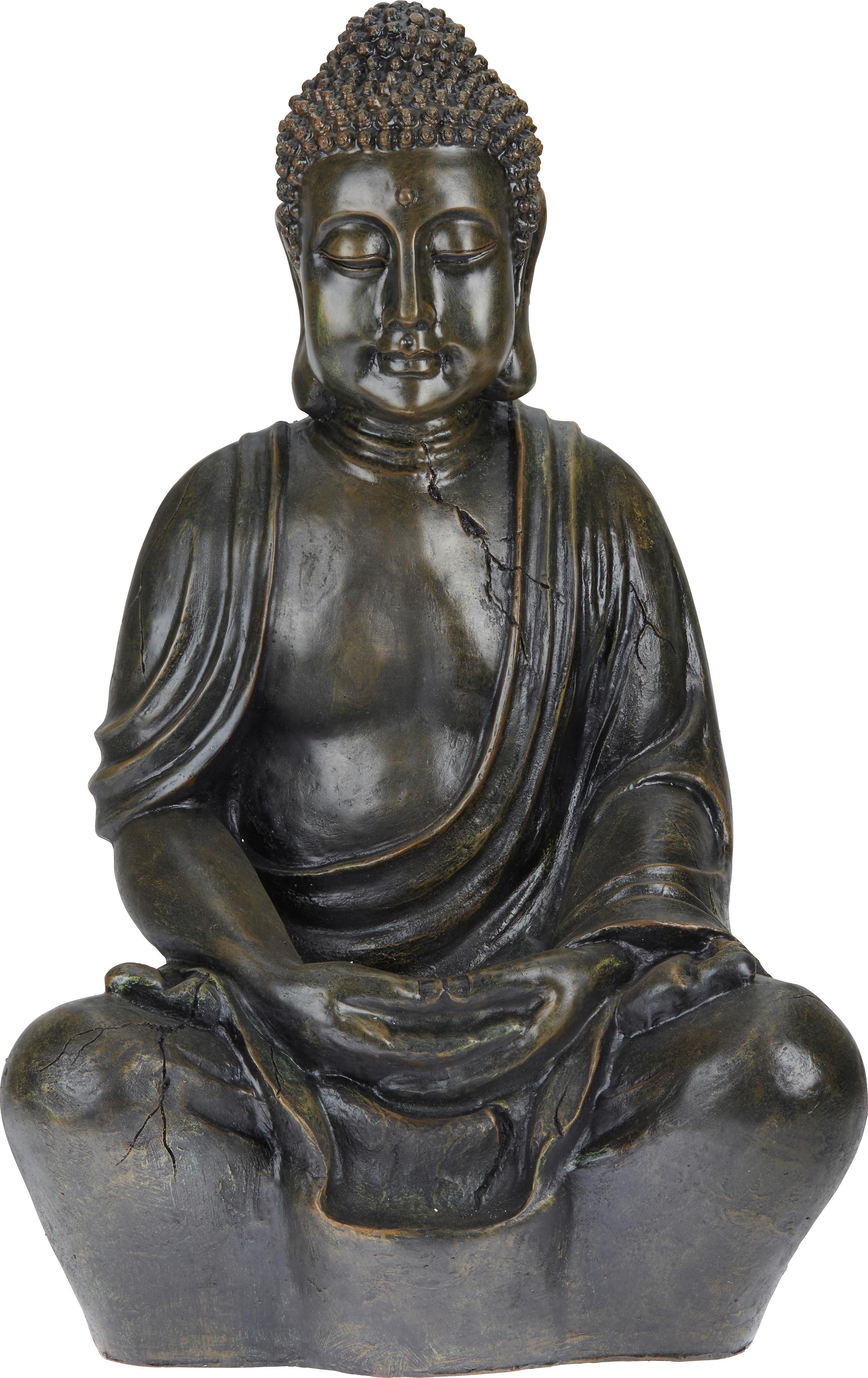 Budha Manga - hnedá, Štýlový, plast (44/34/68cm) - Modern Living