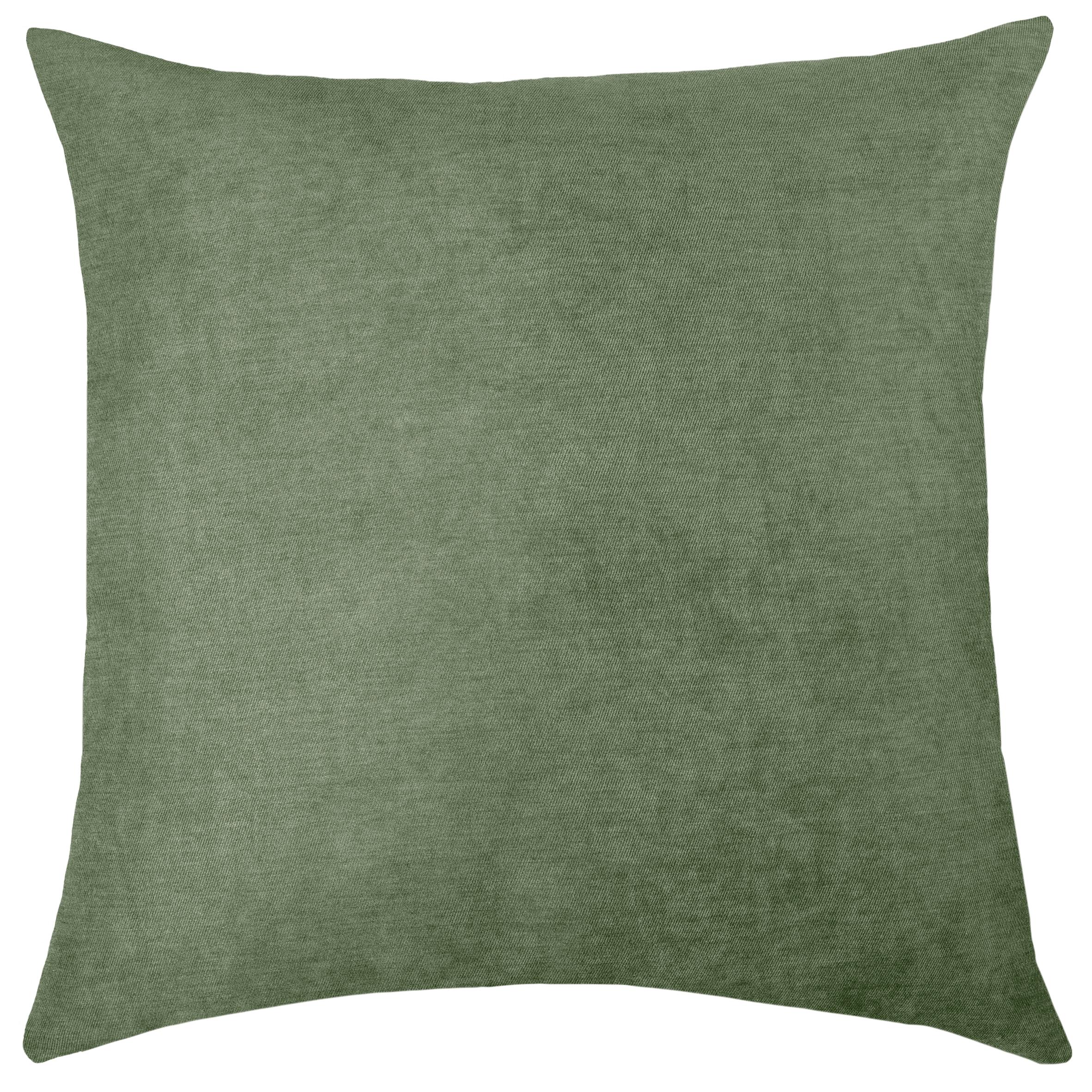 Dekorační Polštář Nizza, Olivově Zelená 45x45cm - olivově zelená, textil (45/45cm) - Modern Living
