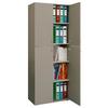 Aktenschrank Lona Grau Dekor B: 70 Cm - Grau, KONVENTIONELL, Holzwerkstoff (70/182/37cm) - MID.YOU