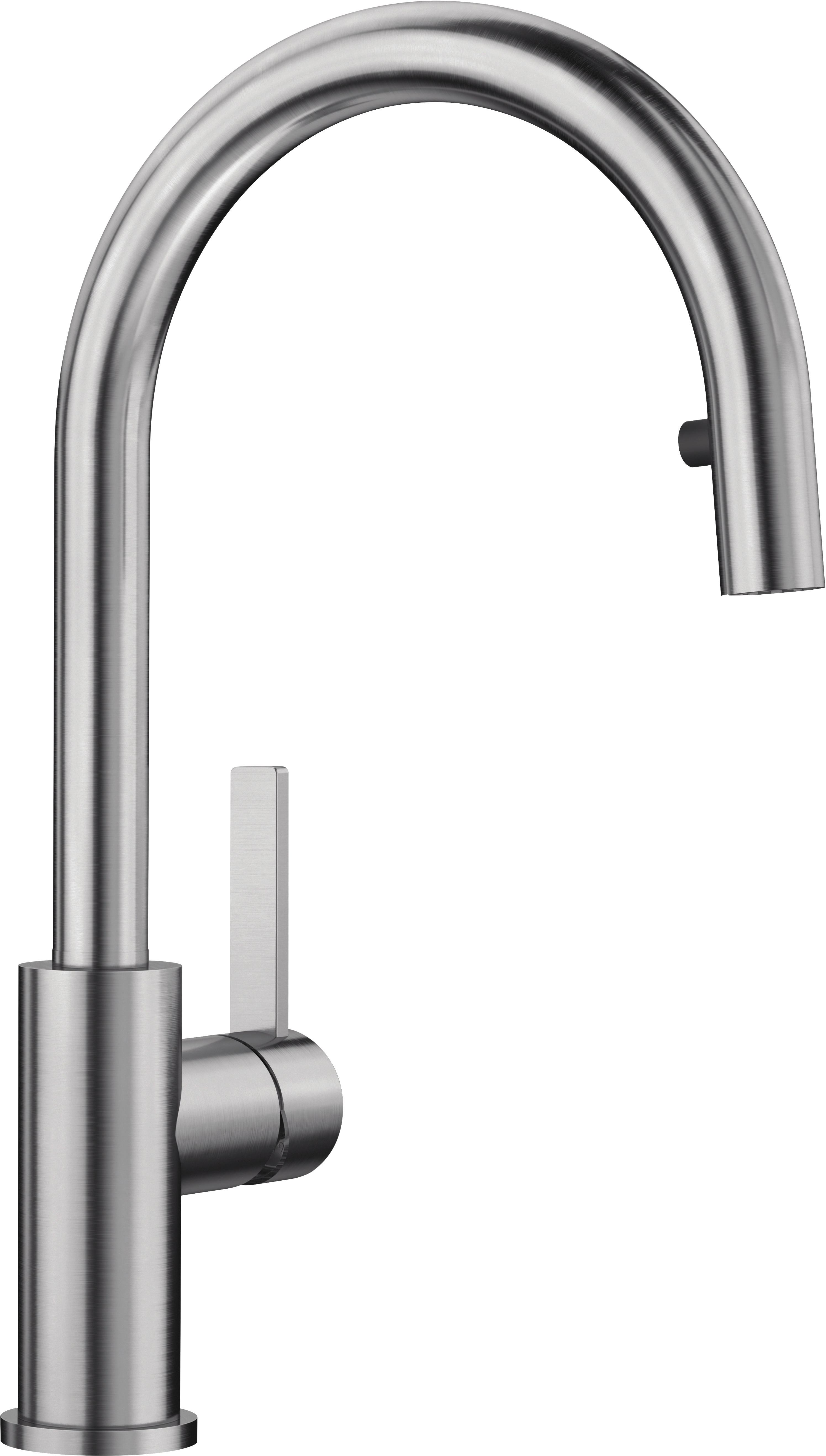 Küchenarmatur Candor-S Edelstahl Schwenkbar Hochdruck - Metall (36,8cm) - Blanco