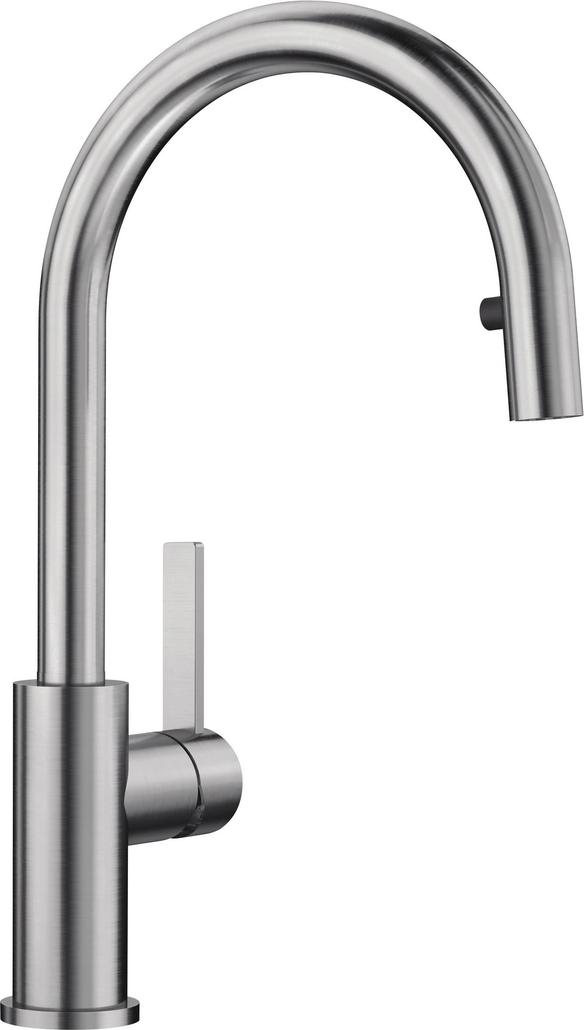 Küchenarmatur Candor-s Edelstahl Schwenkbar Hochdruck - Metall (36,8cm) - Blanco
