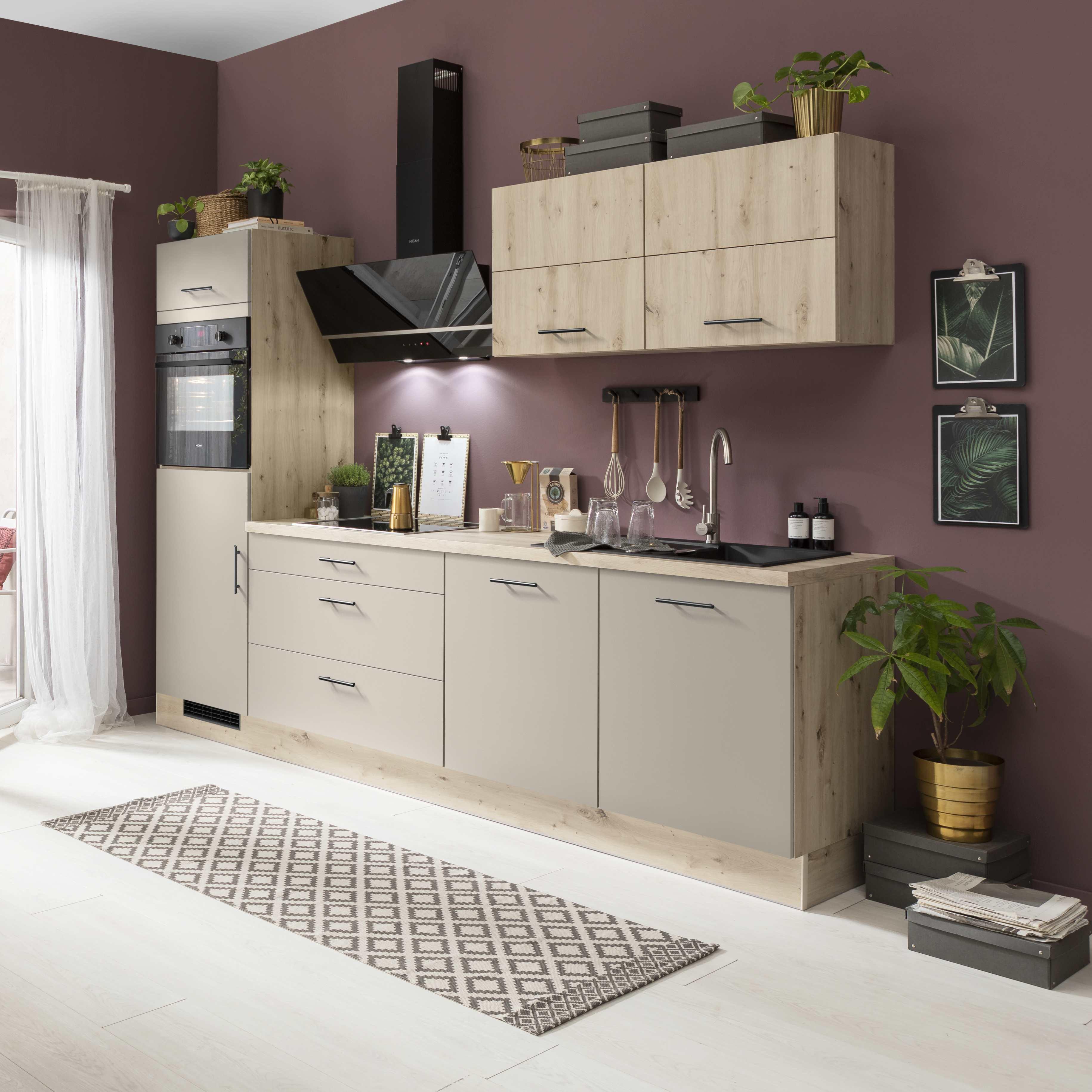 Frontfarbe Ip1200 Kieselgrau - Hellgrau, MODERN, Holzwerkstoff - Impuls