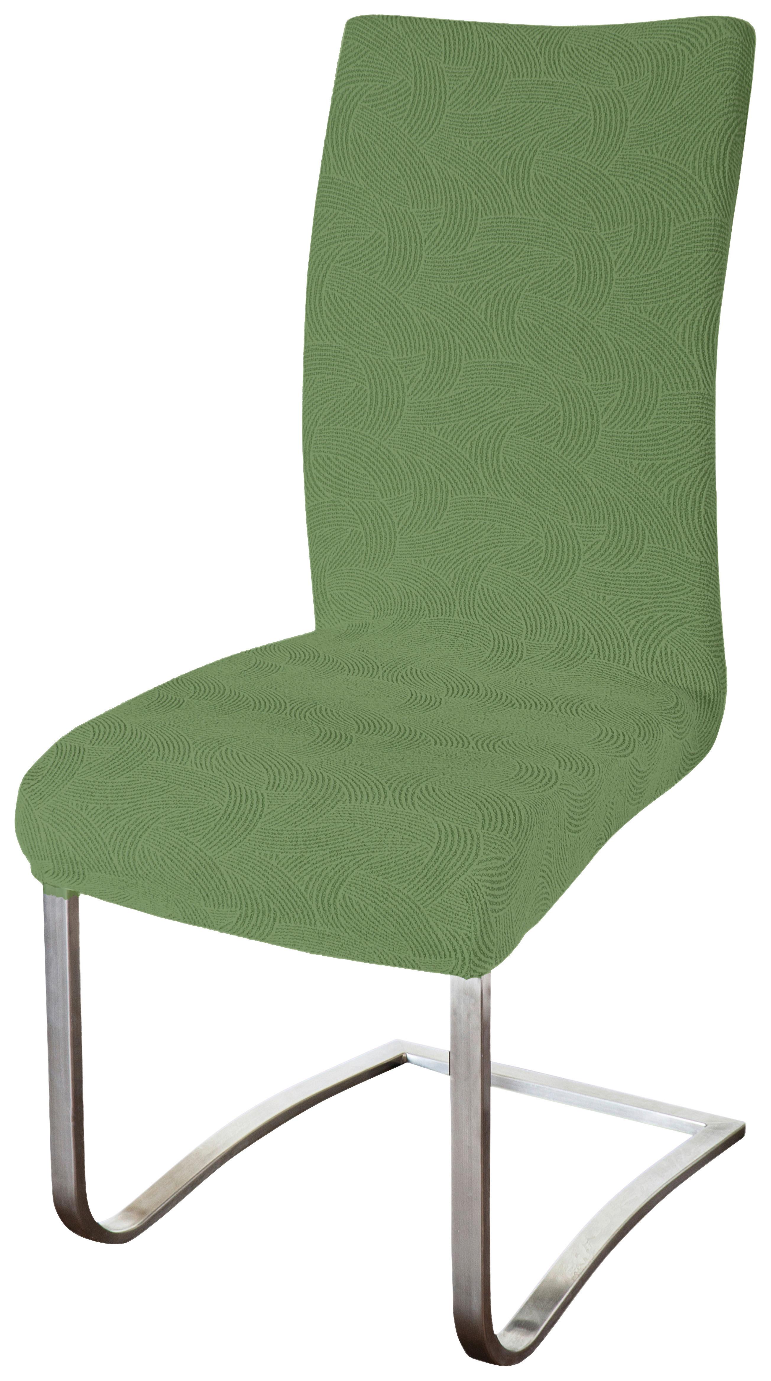 Székhuzat Angelina - olívazöld, Modern, textil - Luca Bessoni