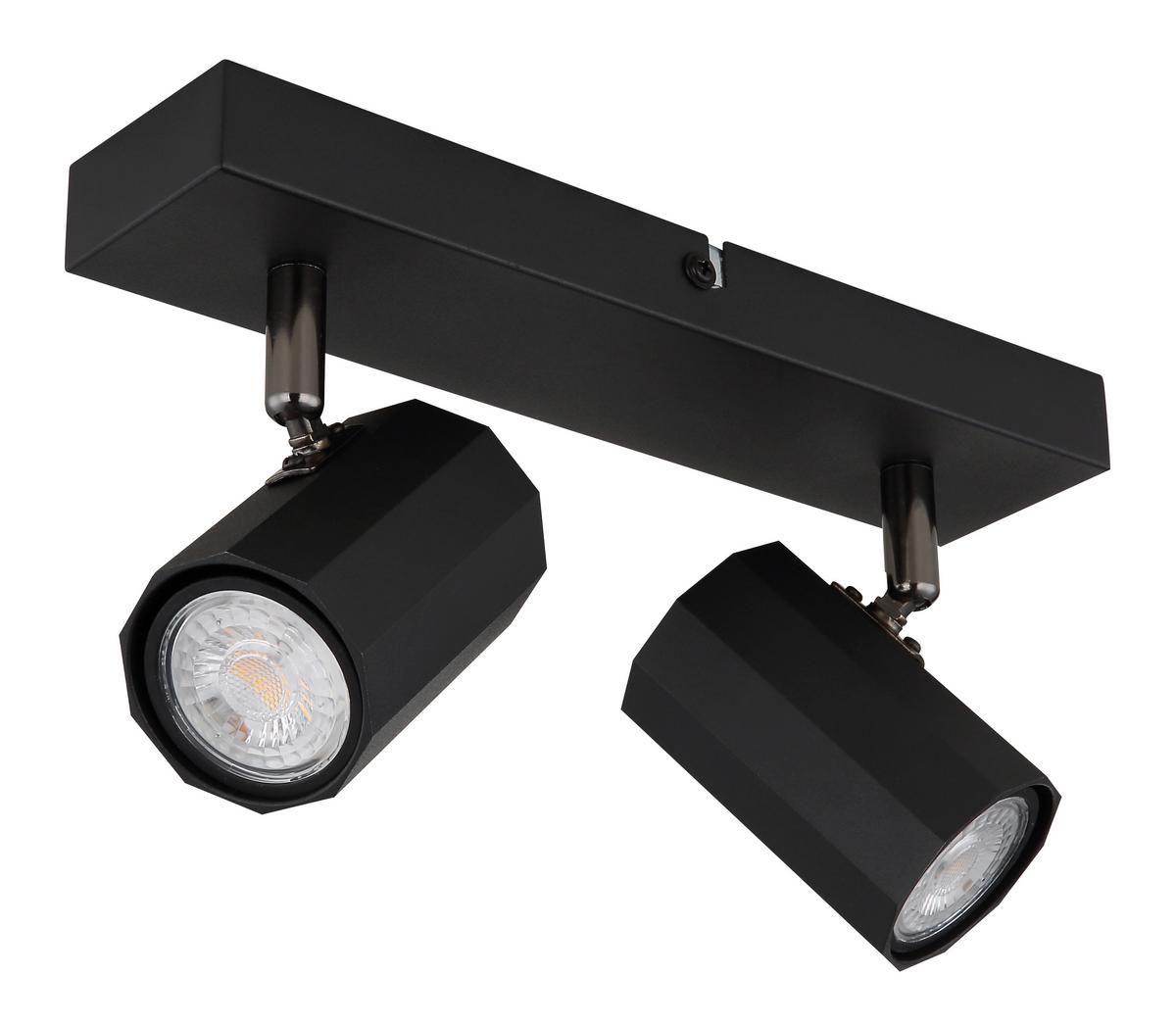 Strahler 57918-2b James - Schwarz, Design, Metall (26/6/14,5cm) - Globo