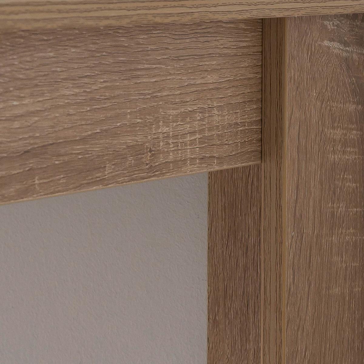 Bartisch LxBxH: 120x60x107,5 cm Sonoma Eiche Dekor mit Stauraum - Sonoma Eiche, Basics, Holzwerkstoff (120/60/107,5cm) - MID.YOU