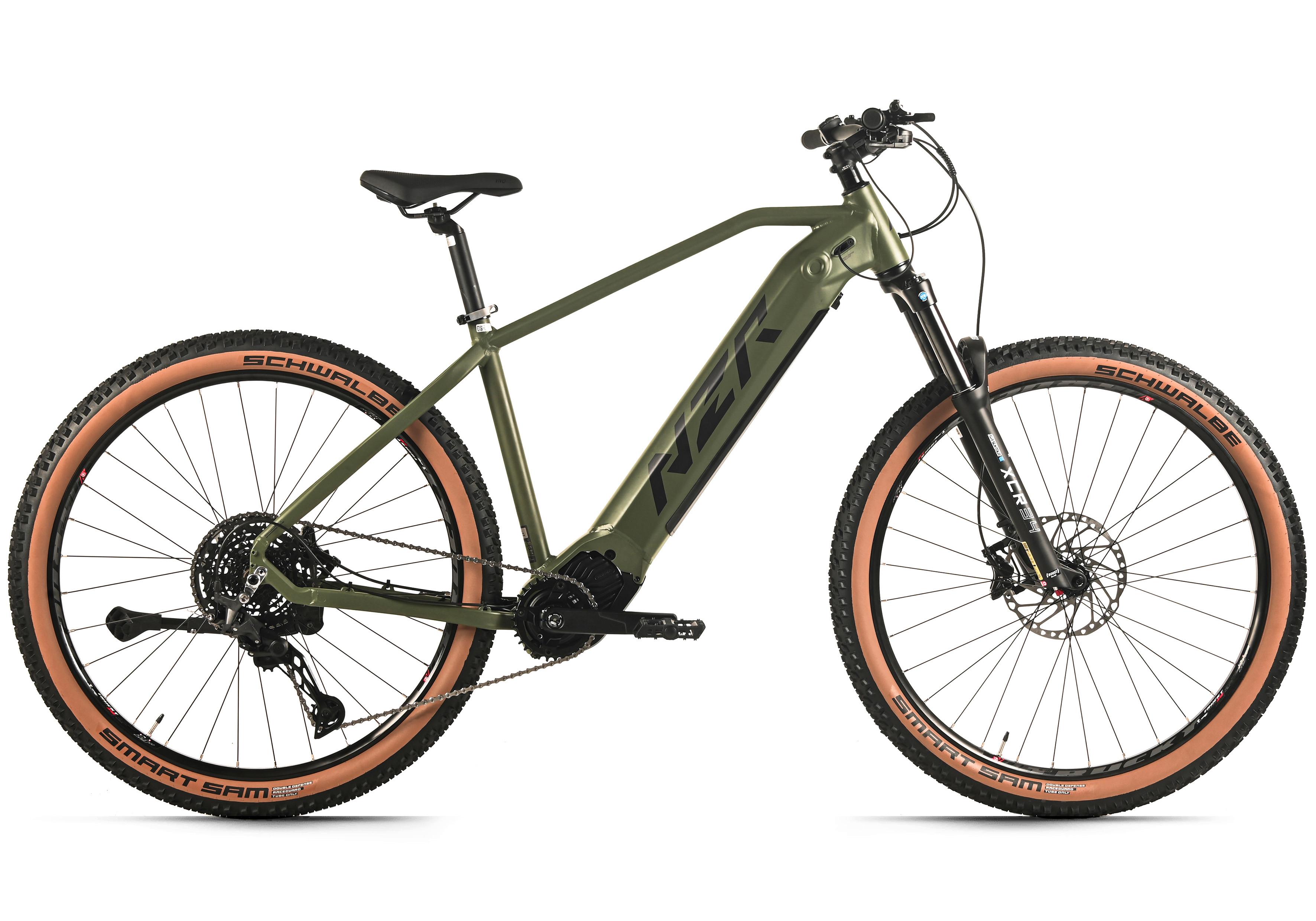 Mountainbike 29 Zoll 10 Gänge, Scheibenbremse - Grün, LIFESTYLE, Metall (180/70/100cm)
