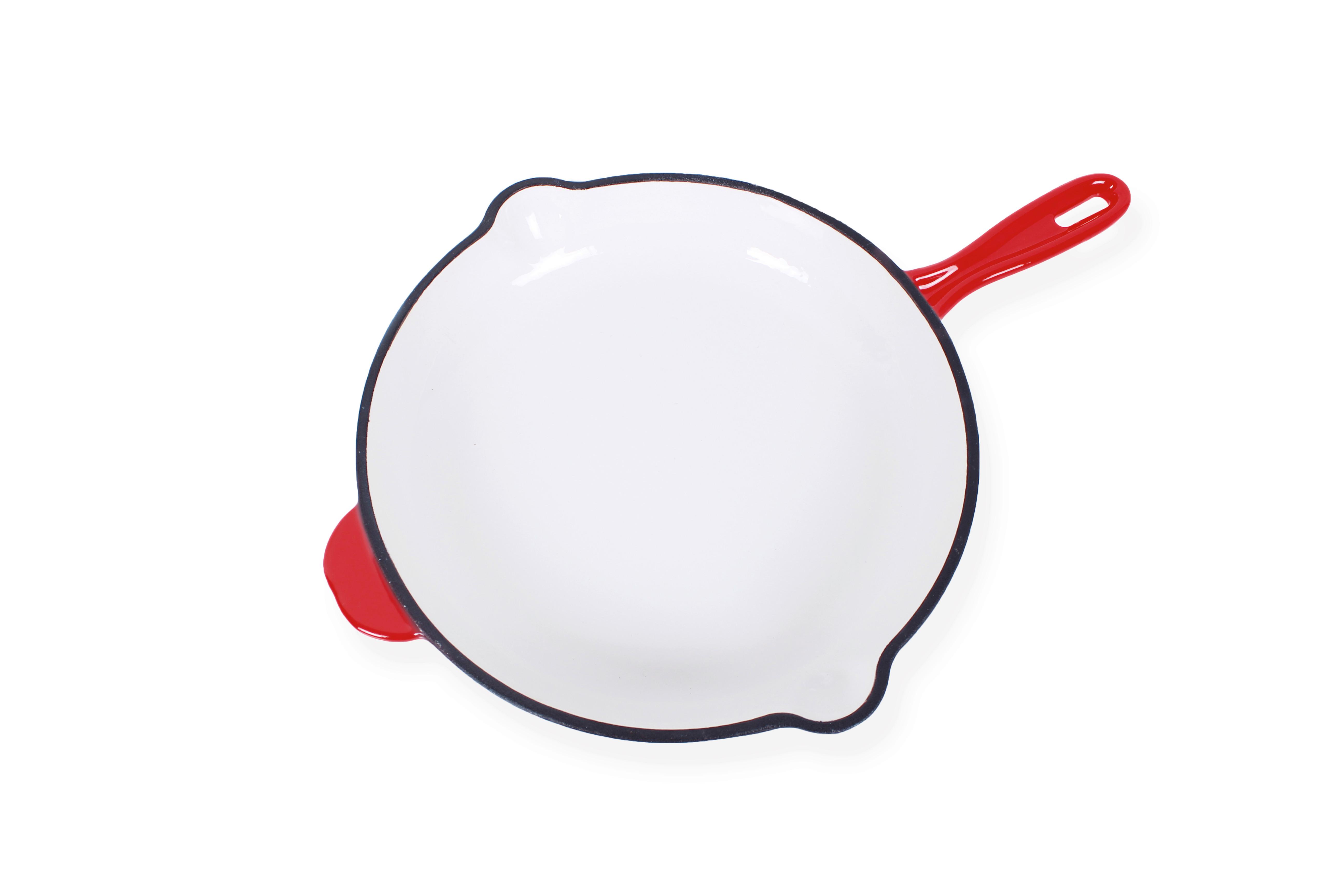 PANVICA NA SMAŽENIE ELIANA - červená, Basics, kov (42,5/27/4,5cm) - Echtwerk