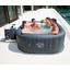 Whirlpool Aufblasbar Lay-Z-Spa Hawaii Hydrojet 180x180x71 cm - Dunkelgrau, Kunststoff (180/180/71cm) - Bestway