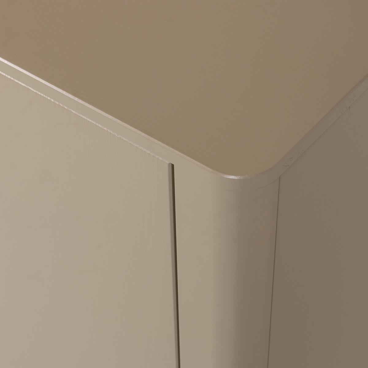 Sideboard Gunnar Schlammfarben B: 201 Cm - Schlammfarben/Schwarz, Design, Holz (201/85/44cm) - Livetastic